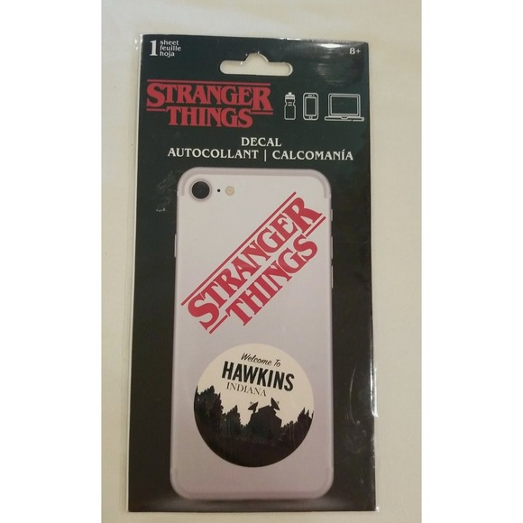 Stranger Things Welcome To Hawkins Phone Laptop Sticker Decal Official SandyLion - Picture 4 of 5